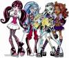 Monster High 02,ruhra vasalhat matrica 10x11,5cm