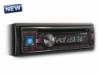 Alpine CDE-131R CD-s 4x50W-os MP3/WMA/AAC USB AUX bemenetes autrdi 2,5V-os kimenettel (2 pr RCA) zld gombvilgtssal