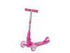 Aluminiumbl kszlt 3 kerek roller pink Hudora