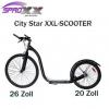 Big Wheel 26` und 20`Tretroller City Scooter Roller fr Erwachsene