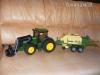 Bruder John Deere traktor kockablzval 1 Ft