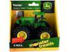 Monster Treads John Deere zld kis traktor Tomy