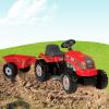 Smoby 33045 Bull gyerek traktor utnfutval piros