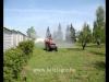 Hinomoto E204 japn kistraktor elad axil permetezvel a Kelet-Agro-nl / mounted axial sprayer