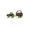 Siku John Deere 8430 traktor rnkszllt ptkocsival