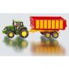 Traktor John Deere mit Silagewagen Modell von Siku