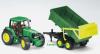 Bruder Traktor John Deere 6920 mit Wannenkippanhnger 02058