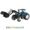 Bruder Traktor New Holland TG8040 mit Frontlader