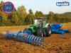 BRUDER 03021 traktor New Holland z adowaczem