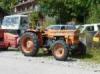 FIAT Traktor 550 DT abgestellt in Frutigen am 04.08.2012