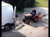 Kubota B7000 elad japn kistraktor szlltsra elksztse a Kelet-Agro-nl / Loading