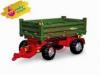 Rolly Toys traktor Junior RT czerwony z przyczep Farm New