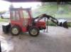 Antonio Carraro 30 traktor homlokrakodval