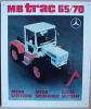 Zum Anzeigen Bild anklicken Blechschild Mercedes MB TRAC 65 / 70 no schlepper unimog traktor trecker Nr1535