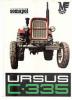 ORIGINAL URSUS C-335 SCHLEPPER TRAKTOR PROSPEKT