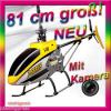 81cm GROER FERNGESTEUERTER RC HELIKOPTER MIT KAMERA+LICHT+GYRO HUBSCHRAUBER T40