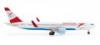 Herpa Wings Austrian Airlines Boeing 767-300ER utasszllt replgp