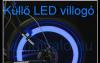 Kll led villog Tigers Sky 1db piros leddel